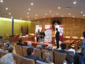 Ricardo Roquero agradece el Premio otorgado a los Camineros