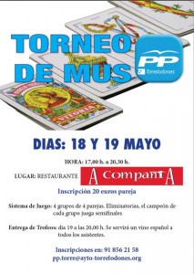Torneo de Mus del PP de Torrelodones