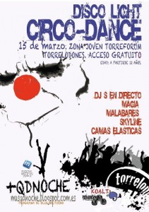 Viernes 15: Disco Light Circo-Dance en Torrelodones