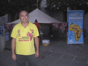 Alfonso Díaz García, organizador del Mauritania Rally