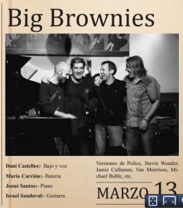 Big Brownies y Lucas Colman & la Banda caleidoscópica este fin de semana en Marboré
