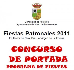 Concurso Portada Programa Fiestas de Hoyo de Manzanares