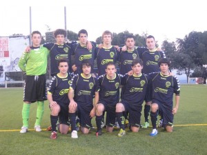 Equipo de Torrelodones en el II Torneo Juvenil de Fútbol 11 de Torrelodones