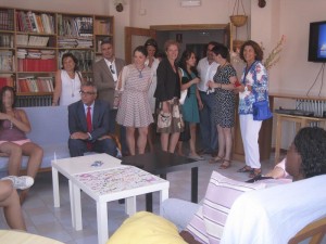 Carlos Izquierdo visita la Residencia Infantil Ntra. Sra. de Lourdes, Torrelodones (Madrid)