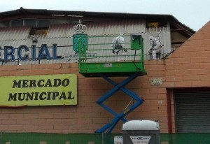 Dos meses requirirá retirar las peligrosas placas de amianto del Mercado Municipal de Galapagar