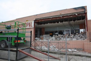 Demolición Mercado Municipal de Galapagar